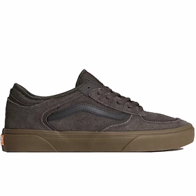 Vans Skate Rowley (Fade Black/Gum) Warsaw Skate Shoes