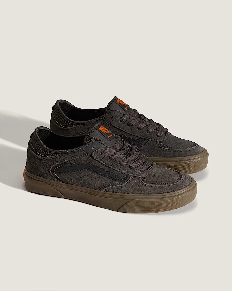 Vans Skate Rowley (Fade Black/Gum) Skate Shoe Website