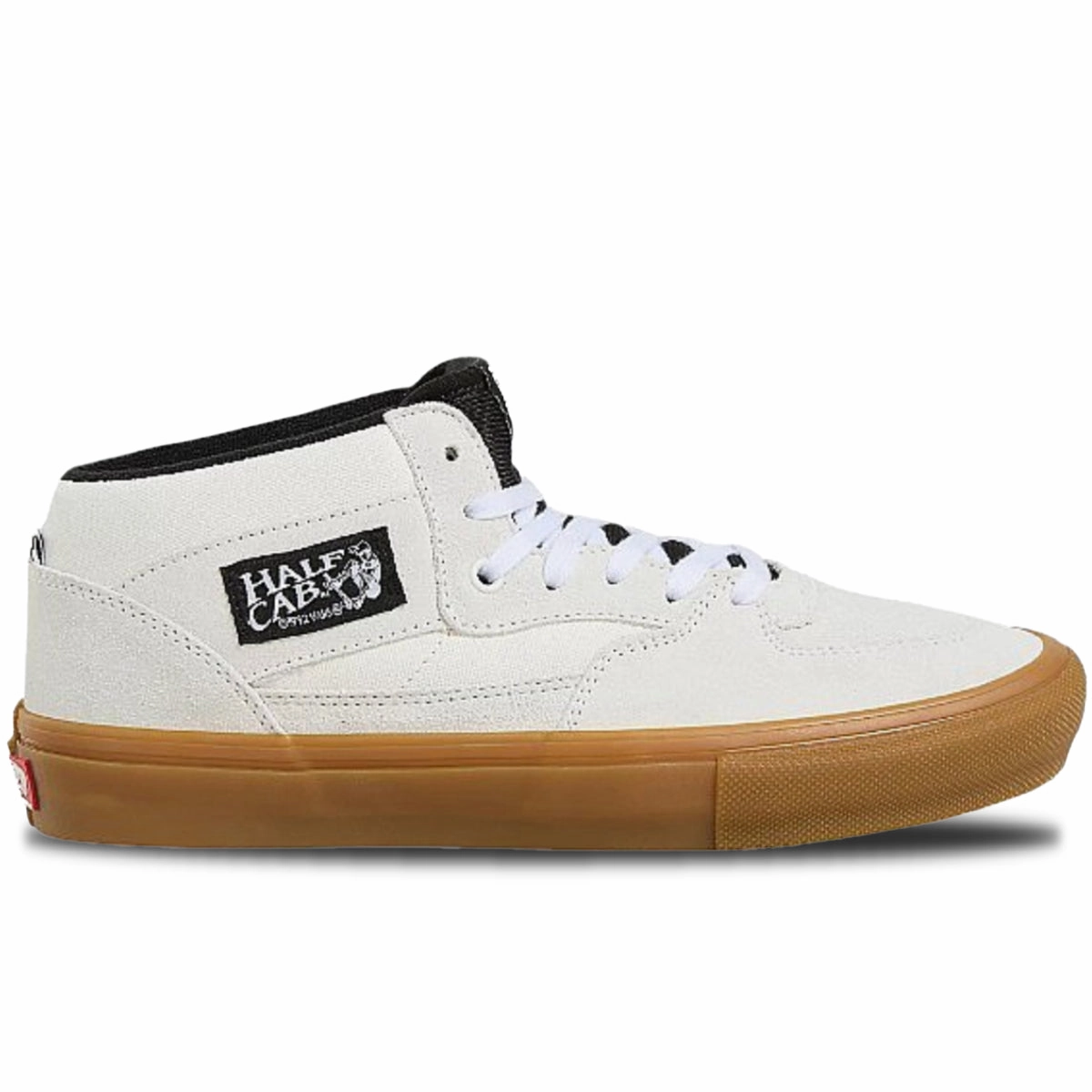 Vans Skate Half Cab (Antique White/Gum) Skate Era Shoes