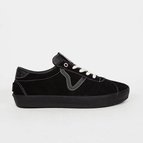 Vans - Helena Long Skate Sport Shoes - Black / Marshmallow Vegan Skate Shoes