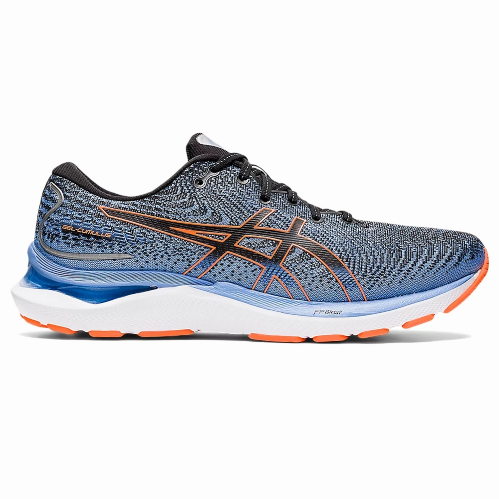 Asics Discontinued Shoes Men's Asics Gel-Cumulus 24, Black/Shocking Orange, 10.5 D Medium