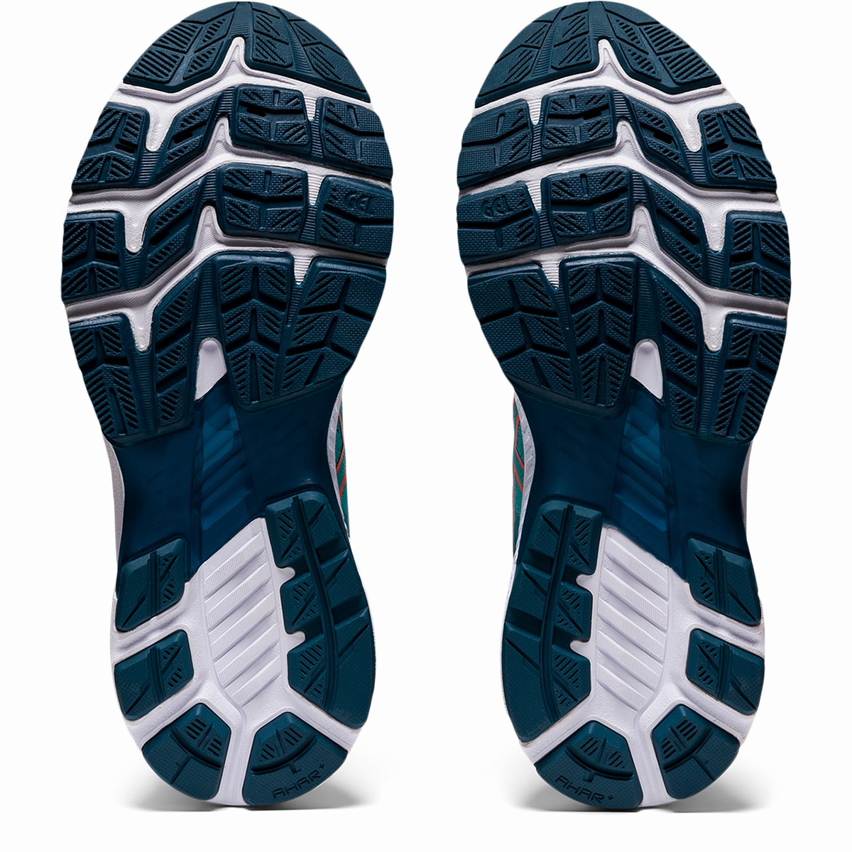 Asics Wide Toe Box Walking Shoes Asics Gel Kayano 27 - Techno Cyan - Sunrise Red