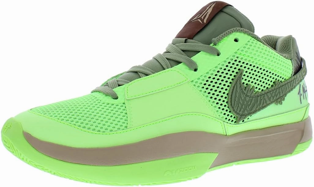 Nike Ja 1 Men's Basketball Shoes Lime Blast/Oil Green-Black FD6565-300 11 Nike Soccer Shoe