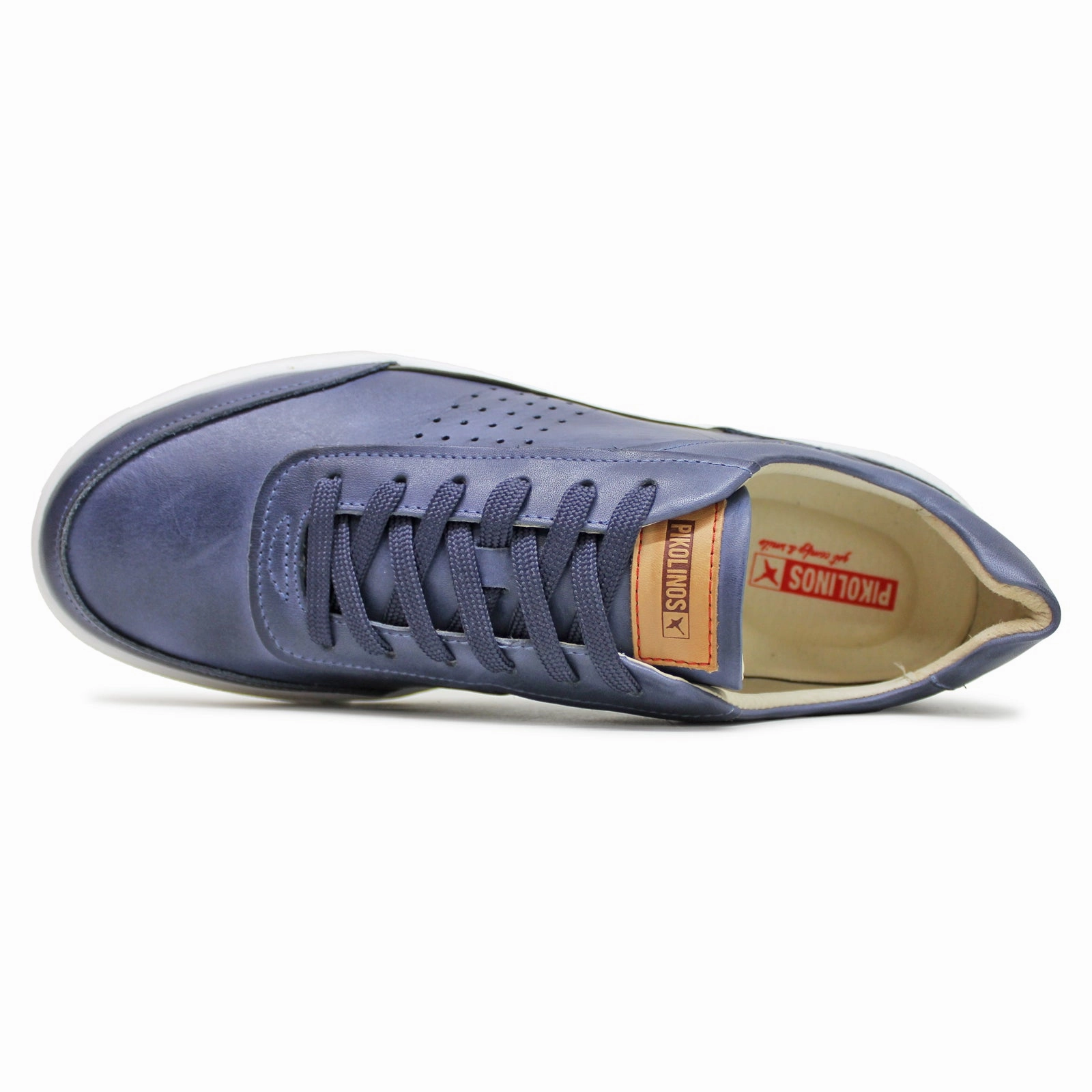 Pikolinos Alicante M2U-6273 Leather Men's Pacific Comfort Shoes Suit And White Sneakers