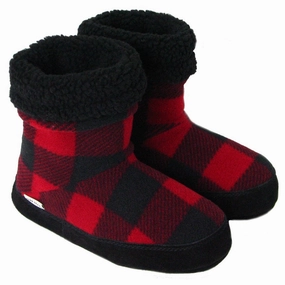 Slides Heels Polar Feet Women's Snugs - Buffalo Plaid