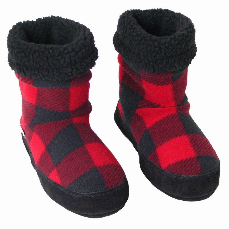 Sweaty Slippers Polar Feet Women's Snugs - Buffalo Plaid