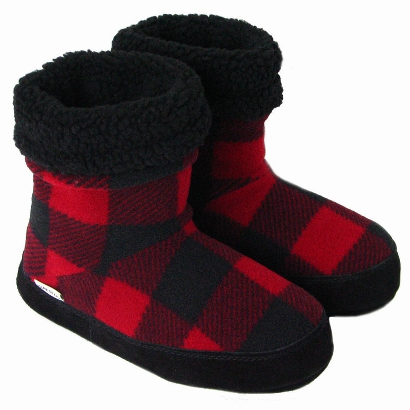 Cozy Slippers Uggs Polar Feet Women's Snugs - Buffalo Plaid