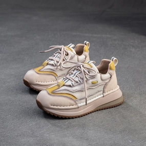 Women Stylish Breathable Mesh Fashion Casual Sneakers Gear Light Up Sneakers