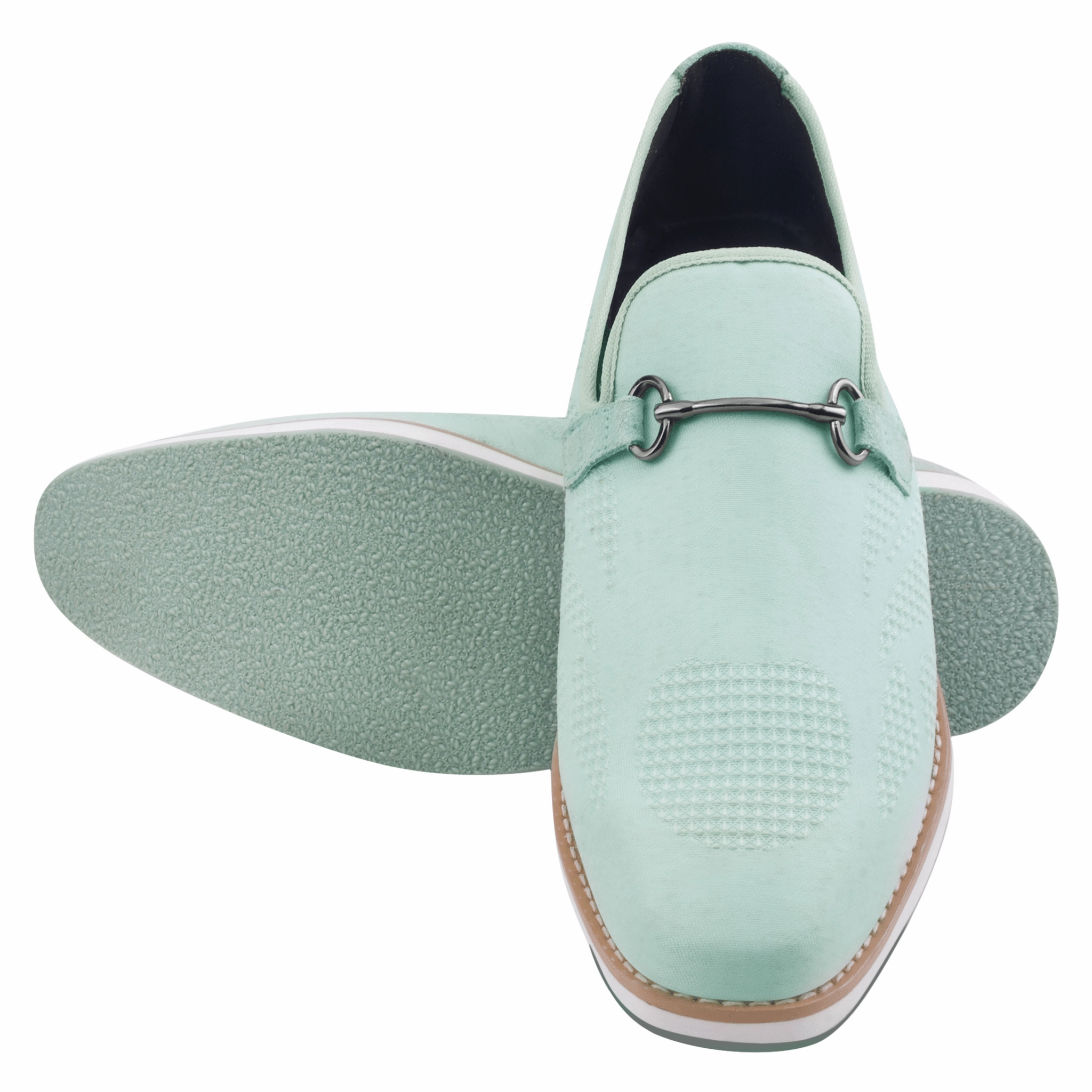 Powerball Textile Printed Red Bottom Casual Shoes For Men