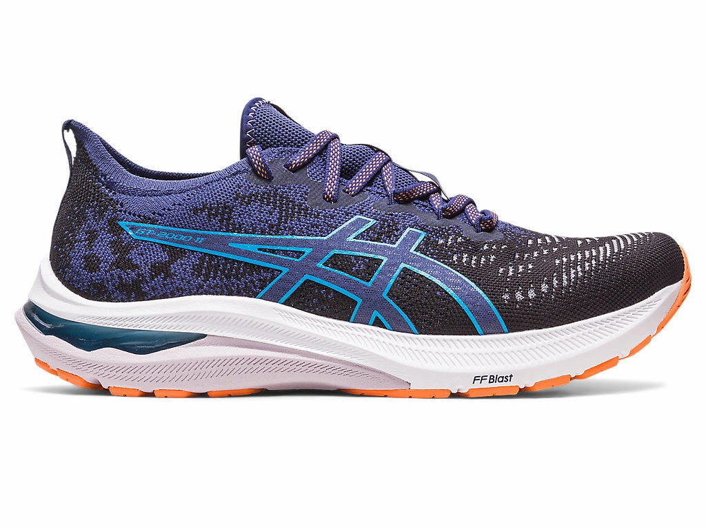 Asics Gel Venture 7 Trail Running Shoes Men's Asics GT-2000 11, Black/Indigo Blue, 9 D Medium