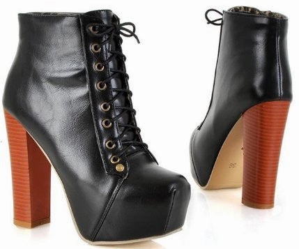 Decorated High Heels Women Ankle Boots High Heel