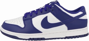 Most Comfy Nike Shoes Nike Dunk Low Retro Men's Shoes (DV0833-103, White/University Red/Concord) Size 10