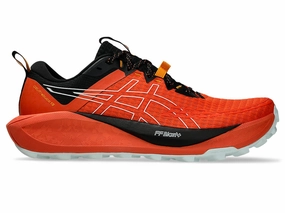 Asics Zero Drop Running Shoes Men's Asics Gel-Trabuco 13, Nova Orange/Pure Aqua, 9 D Medium