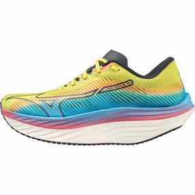 Mizuno Wave Rebellion Pro Mens Running Shoes - Yellow Running Shoes For Starters
