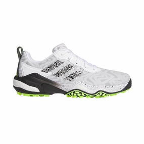 Cloudwander Waterproof Hiking ADIDAS CodeChaos Men's Spikeless Shoes (White/Black/Lemon)