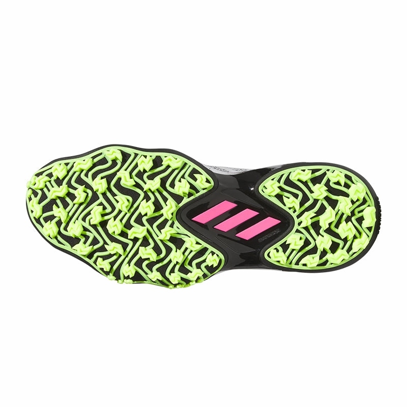 ADIDAS CodeChaos Men's Spikeless Shoes (White/Black/Lemon) Waterproof Shoe Molding