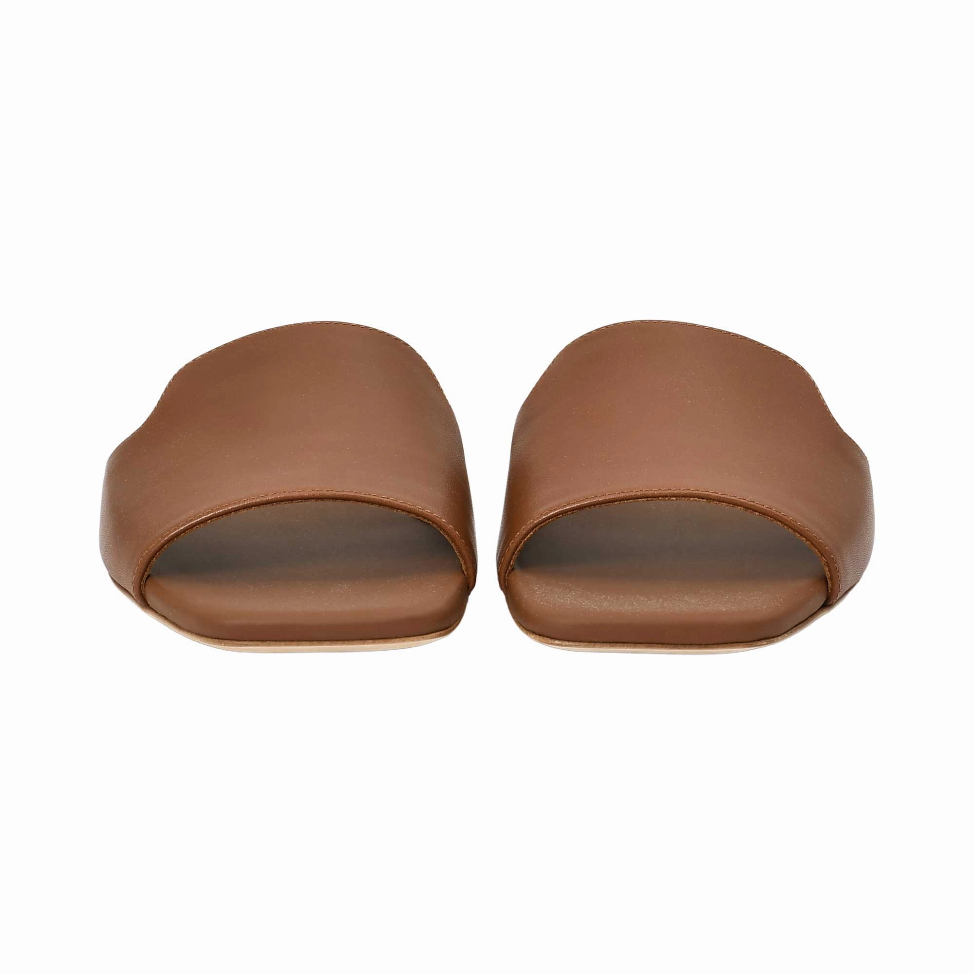 Platform Sandals Strappy Prestige Women's Leather Sunshine Walk NAPPA Brown Sandal