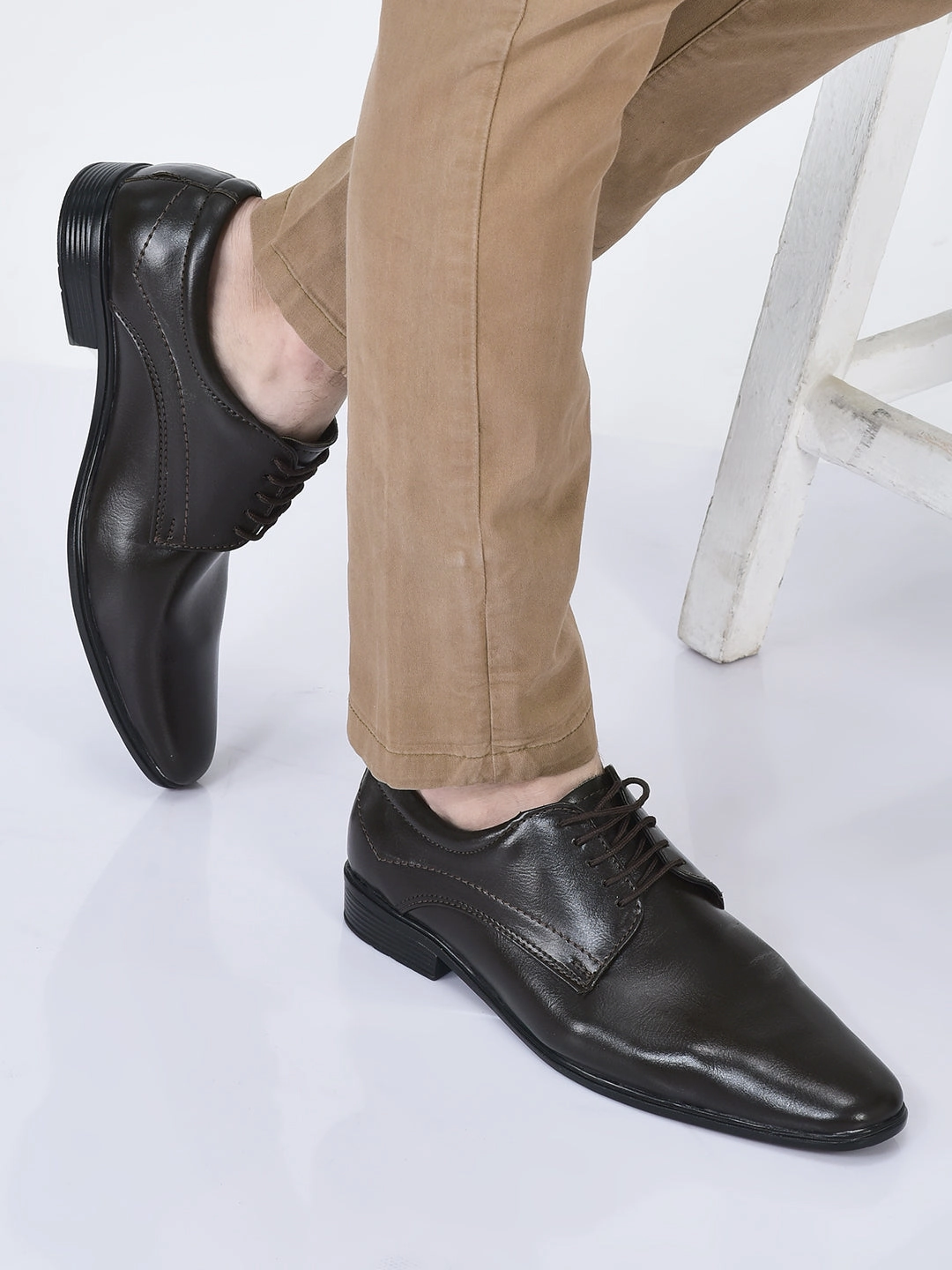 Best Badminton Shoes For Heel Pain Men Brown Formal Office Dress Lace Up Derby Shoes