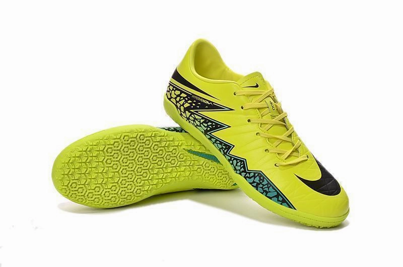 Lebron Shoes Nike New Nike Hypervenom Phelon II IC Soccer Cleats Shoes Volt Black Hyper Turquoise
