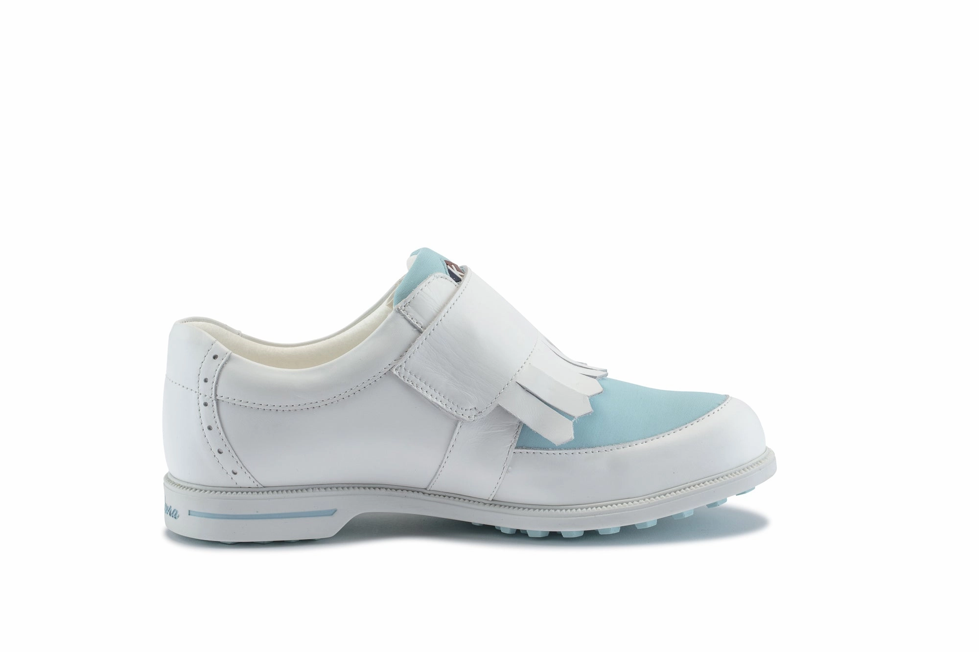 Non Spiked Golf Florida 03   White|Blue   Women's Golf Shoes FL003 04