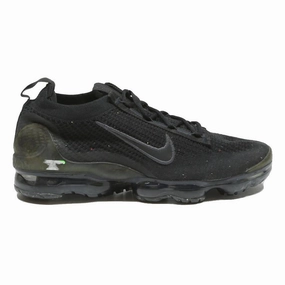 NIKE Air Vapormax Flyknit Mens Low Top Trainers Black Synthetic UK 9 Lightweight Nike Golf Shoes