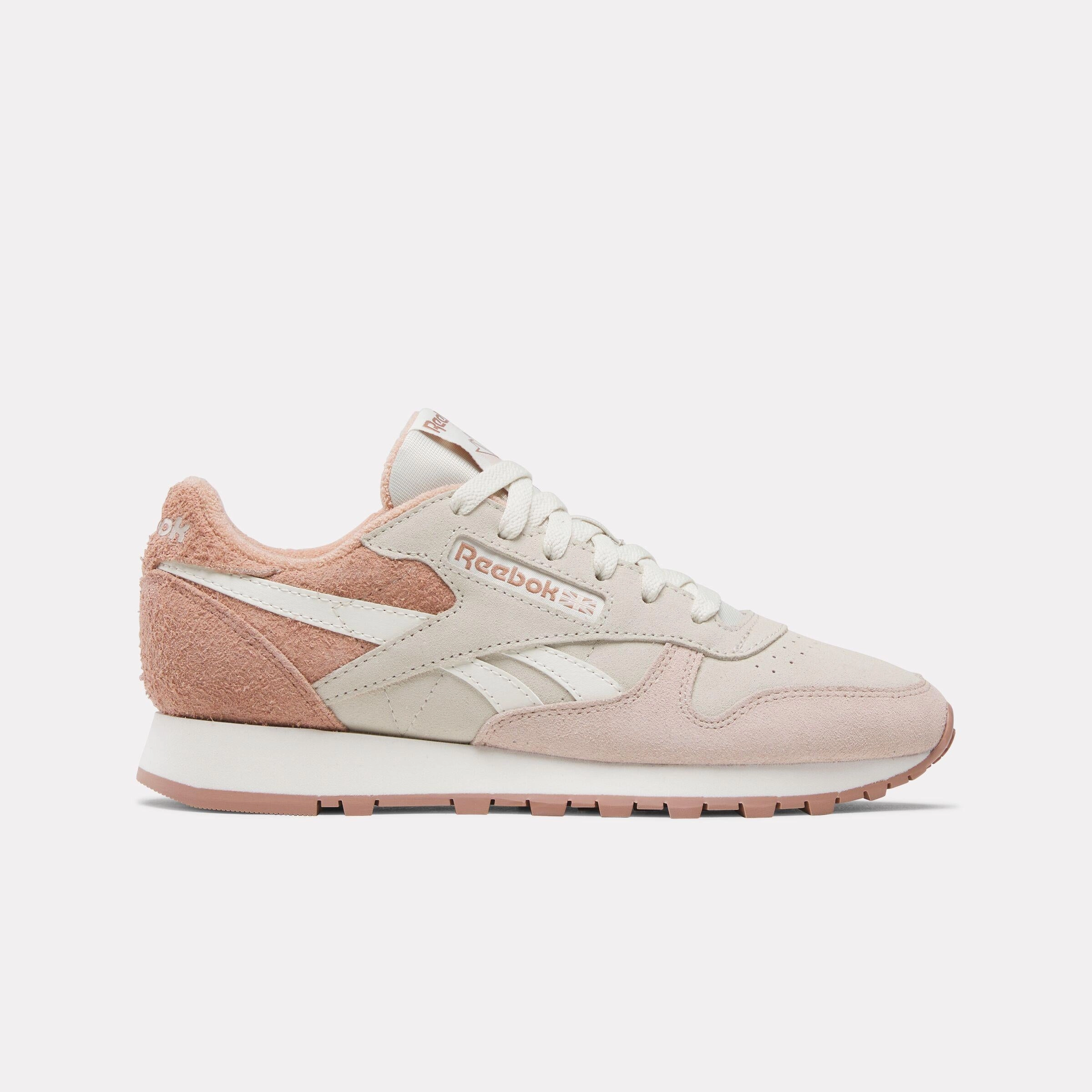 Reebok Footwear Women Classic Leather Shoes PINKCLAY/ALABASTER/CHALK Budget Trail Running Shoes