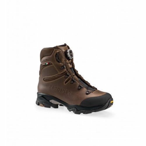 Zamberlan Lynx GTX BOA Boots - Brown Nubuck Leather Best Hiking Shoes For Ball Of Foot Pain