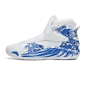 Emporio Armani Combat Boots Anta Men's Klay Thompson Kt5 Pro Wave White/Blue