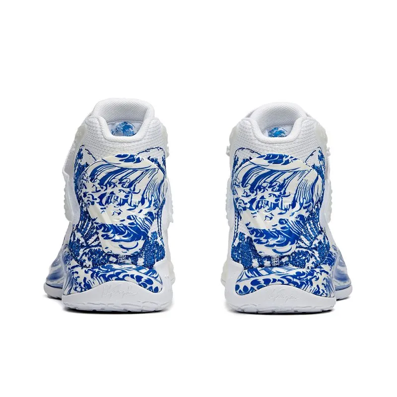 High Rise Combat Boots Anta Men's Klay Thompson Kt5 Pro Wave White/Blue