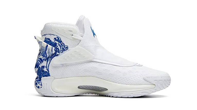 Quality Combat Boots Anta Men's Klay Thompson Kt5 Pro Wave White/Blue