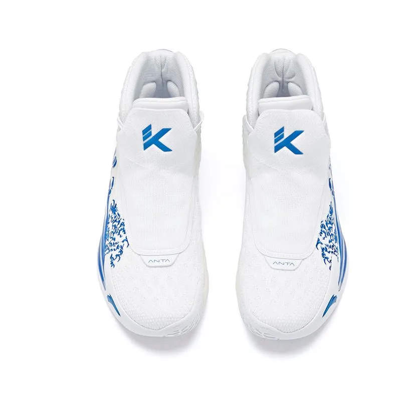 Anta Men's Klay Thompson Kt5 Pro Wave White/Blue Combat Boots Outfit