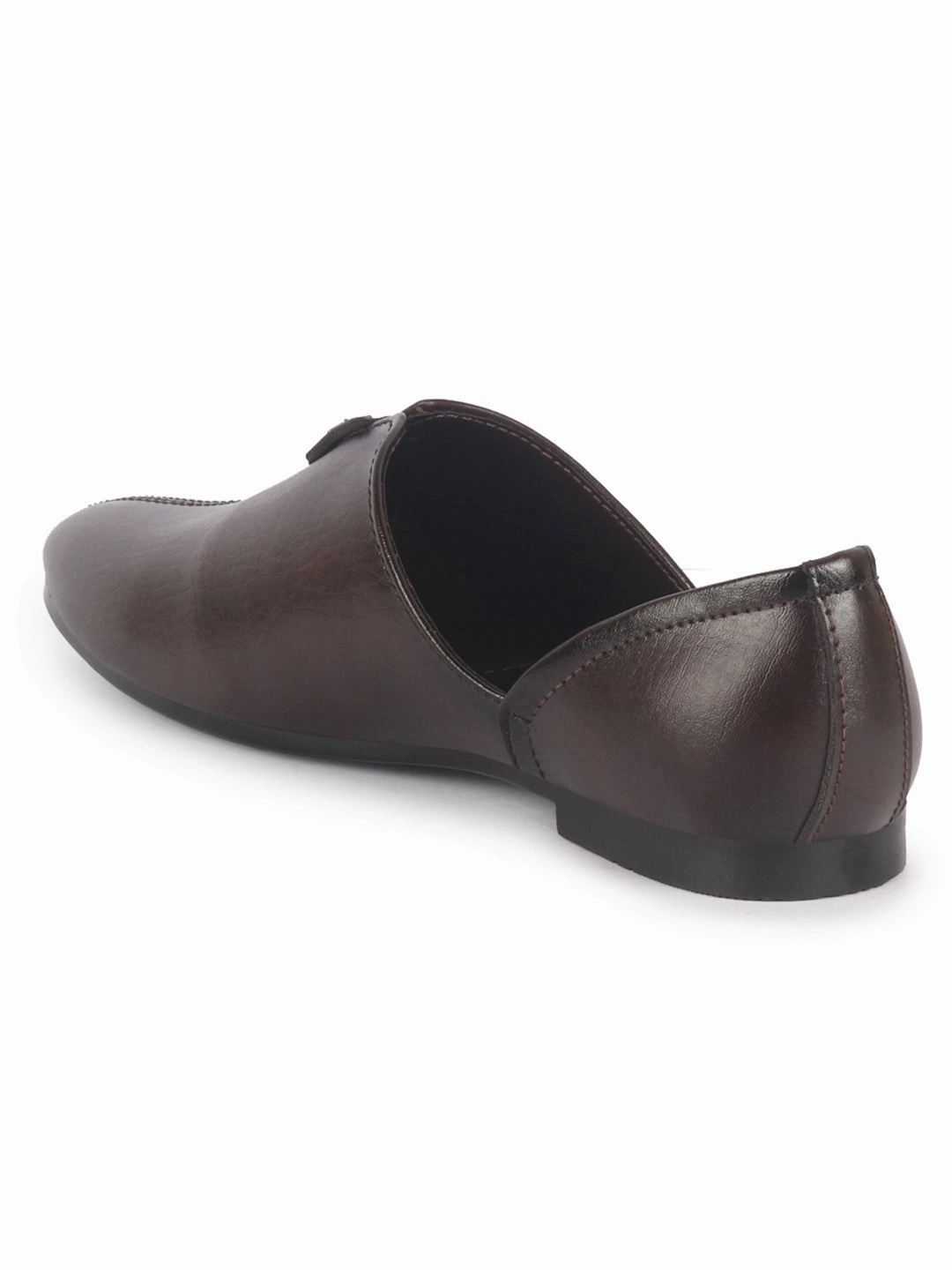 Men Brown Pointed Toe Ethnic Slip On Juttis and Mojaris for Wedding|Party Slip On Shoes|Kurtas Shoes|Traditional Shoes Best Hiking Boots For Rainy Weather