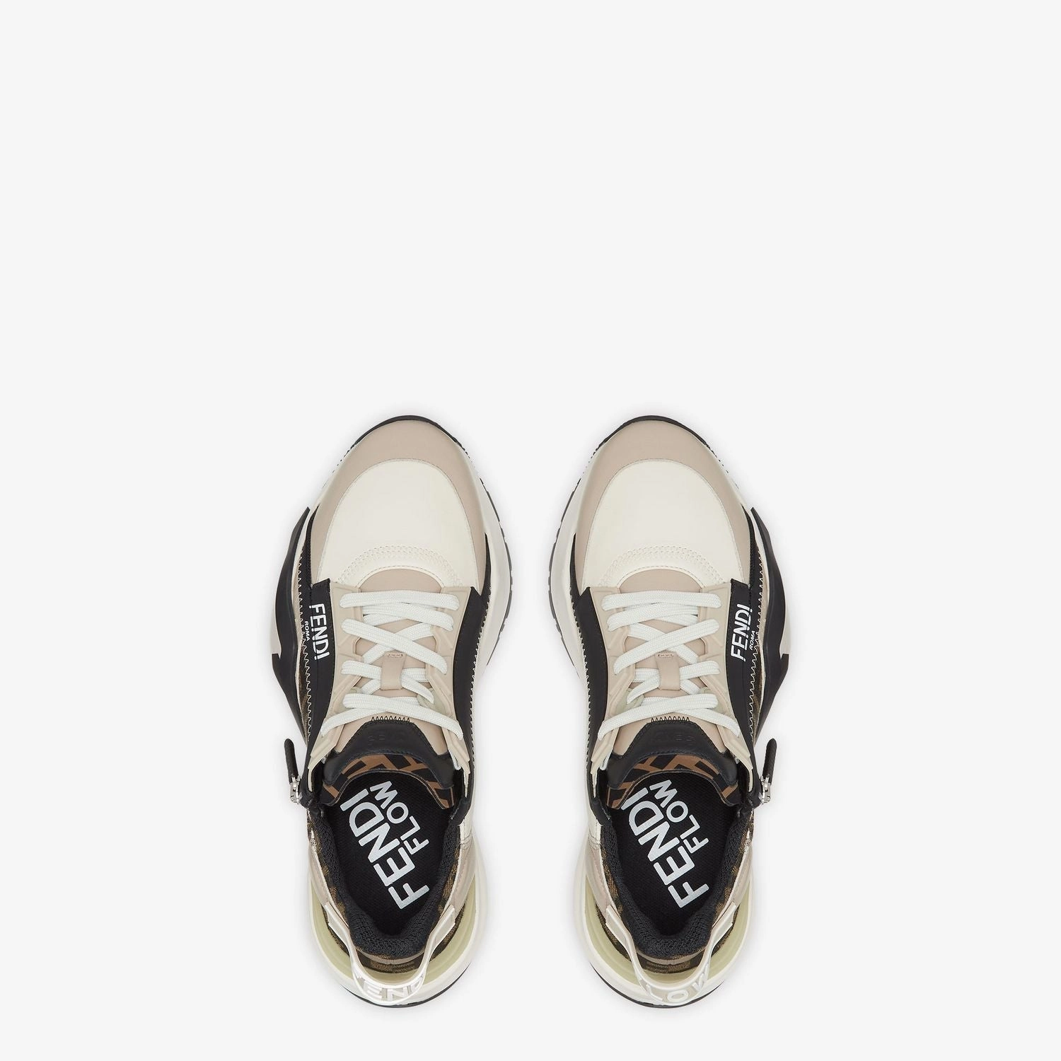 FENDI Flow Sneaker for Men - UK Size Washing Sneakers In Washer