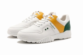 Waterproof Shoes For Men Challenge 01   White|Yellow|Green  Men's Golf Shoes  CH001 14