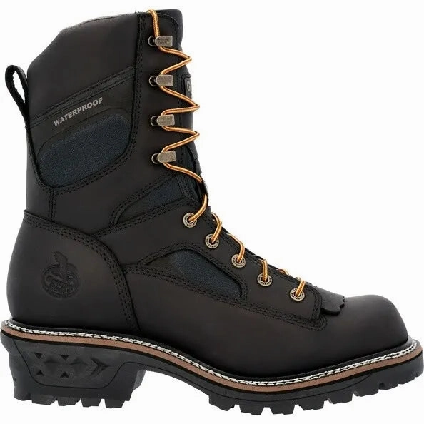 Georgia Boot Men's LTX Logger Waterproof Work Boot GB00618 Best Waterproof Nursing Shoes