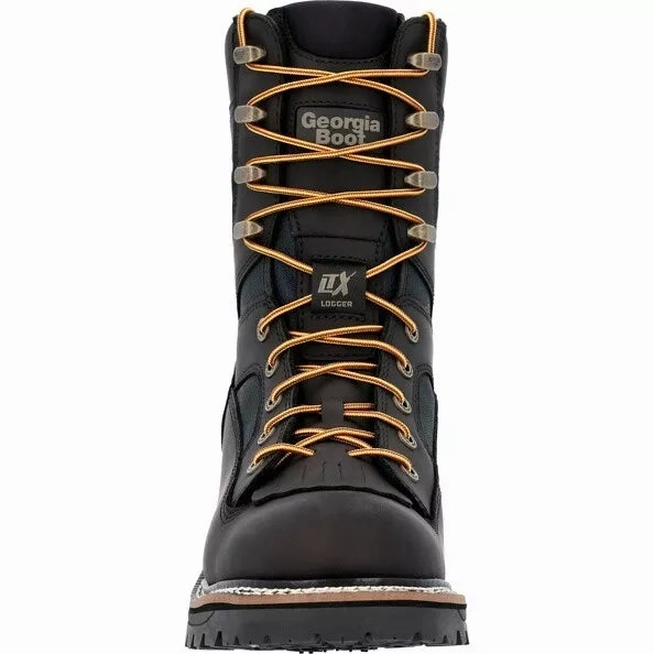 Wide Width Waterproof Shoes Georgia Boot Men's LTX Logger Waterproof Work Boot GB00618