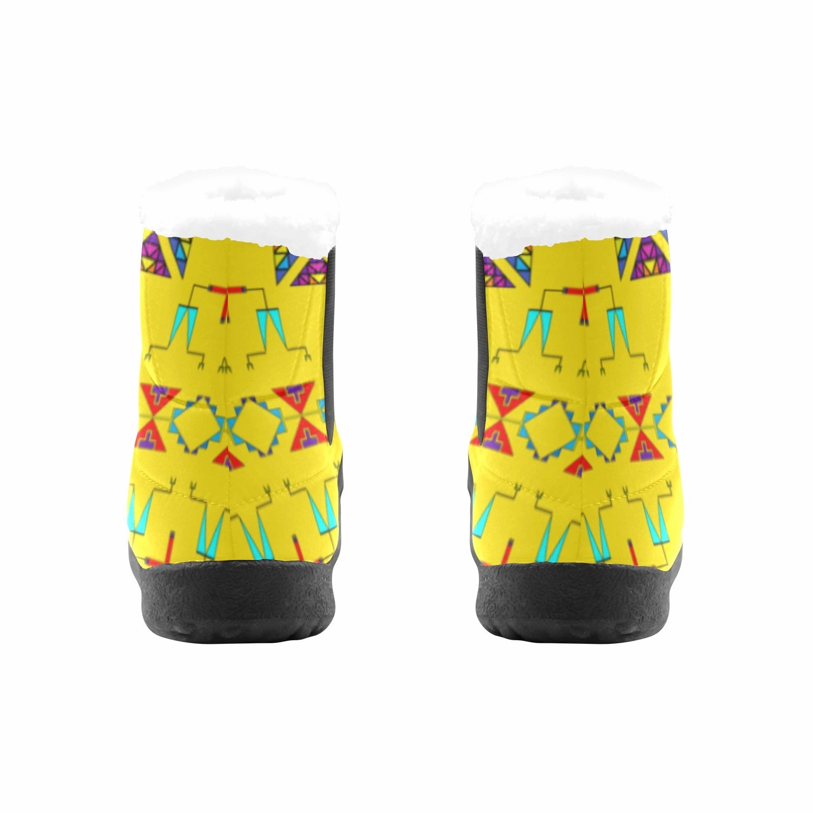 Rainbow Chief Rainbow Yellow Men's Padded Winter Boot Best Leather Hiking Boot