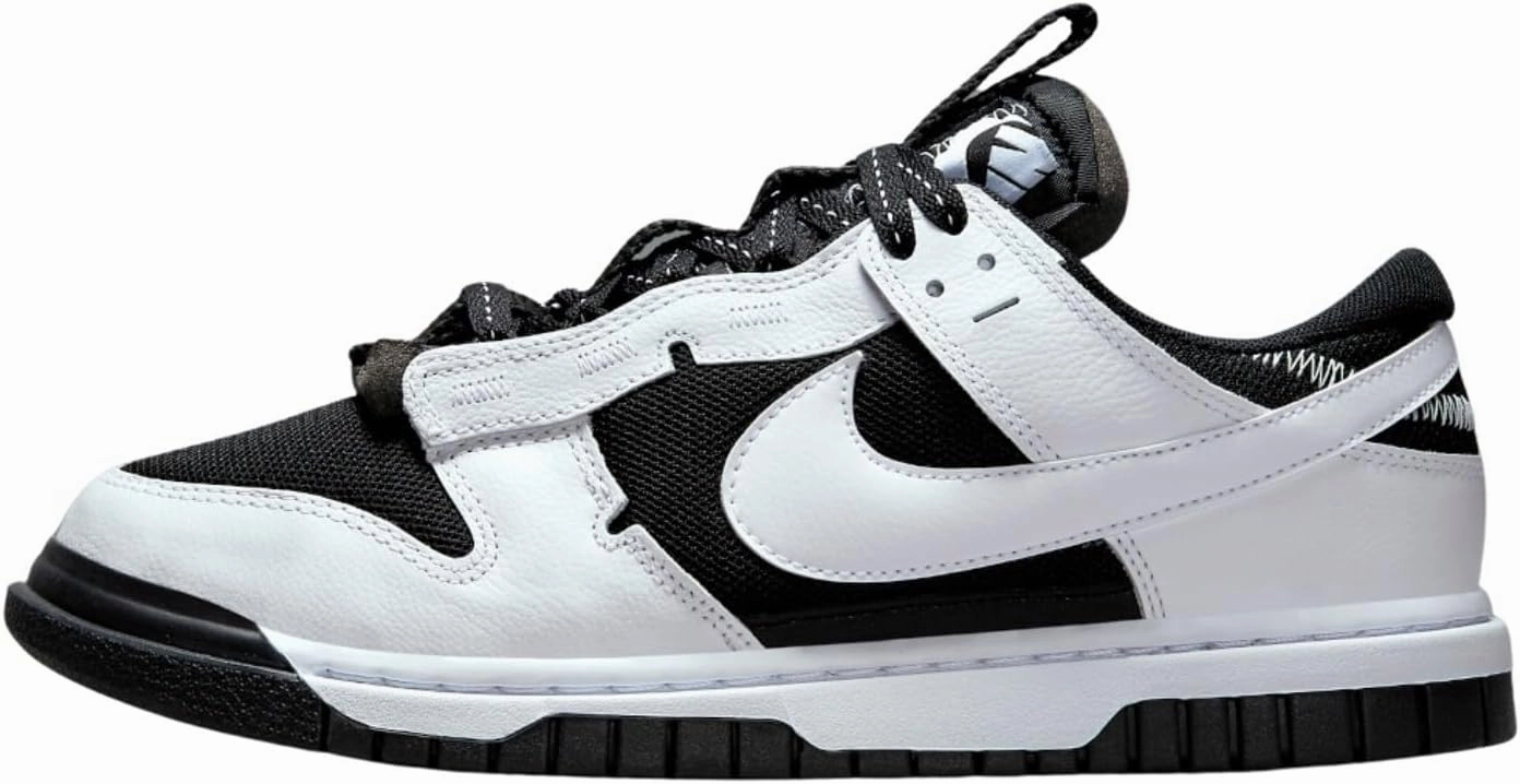 Nike Air Jumbo Dunk Mens Shoes Size-14 Black/White Nike Sb Skateboard Shoes