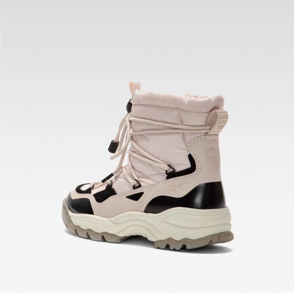 Reebok Footwear Women Renie Waterproof Winter Boots LIGHT NUDE Suede Heel Boots