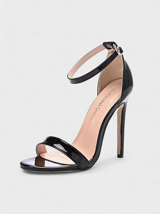  Sandals for Metallic Wedding Heel Stiletto Sleek Women