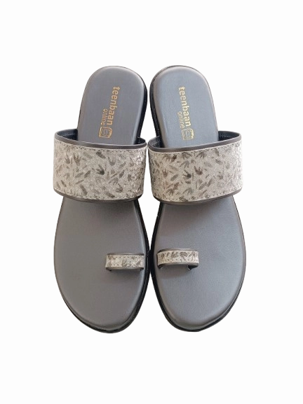 Big Toe Slides Shining Fancy Slippers