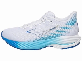 Breaking In New Running Shoes Mizuno | Wave Rider 28 | Women's | White/Mugen Blue