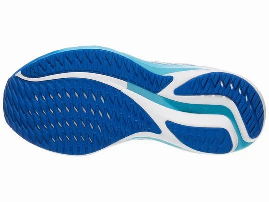 Mizuno | Wave Rider 28 | Women's | White/Mugen Blue Hoka Running Shoe