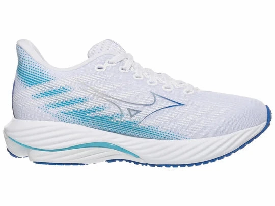 Prime X 2.0 Strung Running Shoes Mizuno | Wave Rider 28 | Women's | White/Mugen Blue