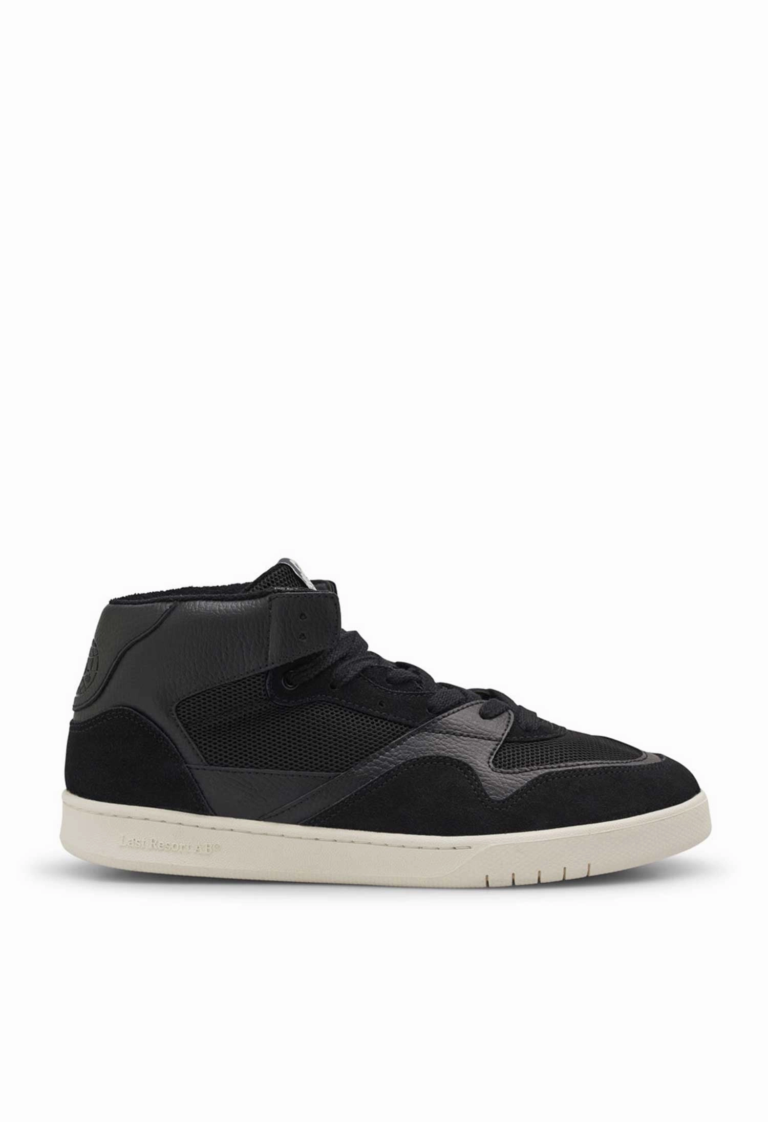 Mid Top Skate Shoe Last Resort 'CM002 Mid' Skate Shoes (Black / White)
