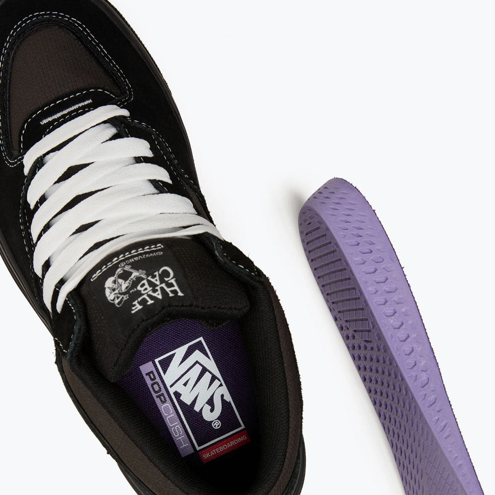 Vans 'Skate Half Cab Wafflecup' Skate Shoes (Black / Asphalt) Symbol Skate Shoes