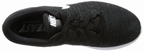 Nike Men's LunarEpic Low Flyknit Running Shoes (Black, White) Nike Running Shoes Barefoot