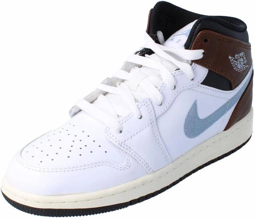 Big Kids Air Jordan 1 Mid (GS) Nike Usa Shoes