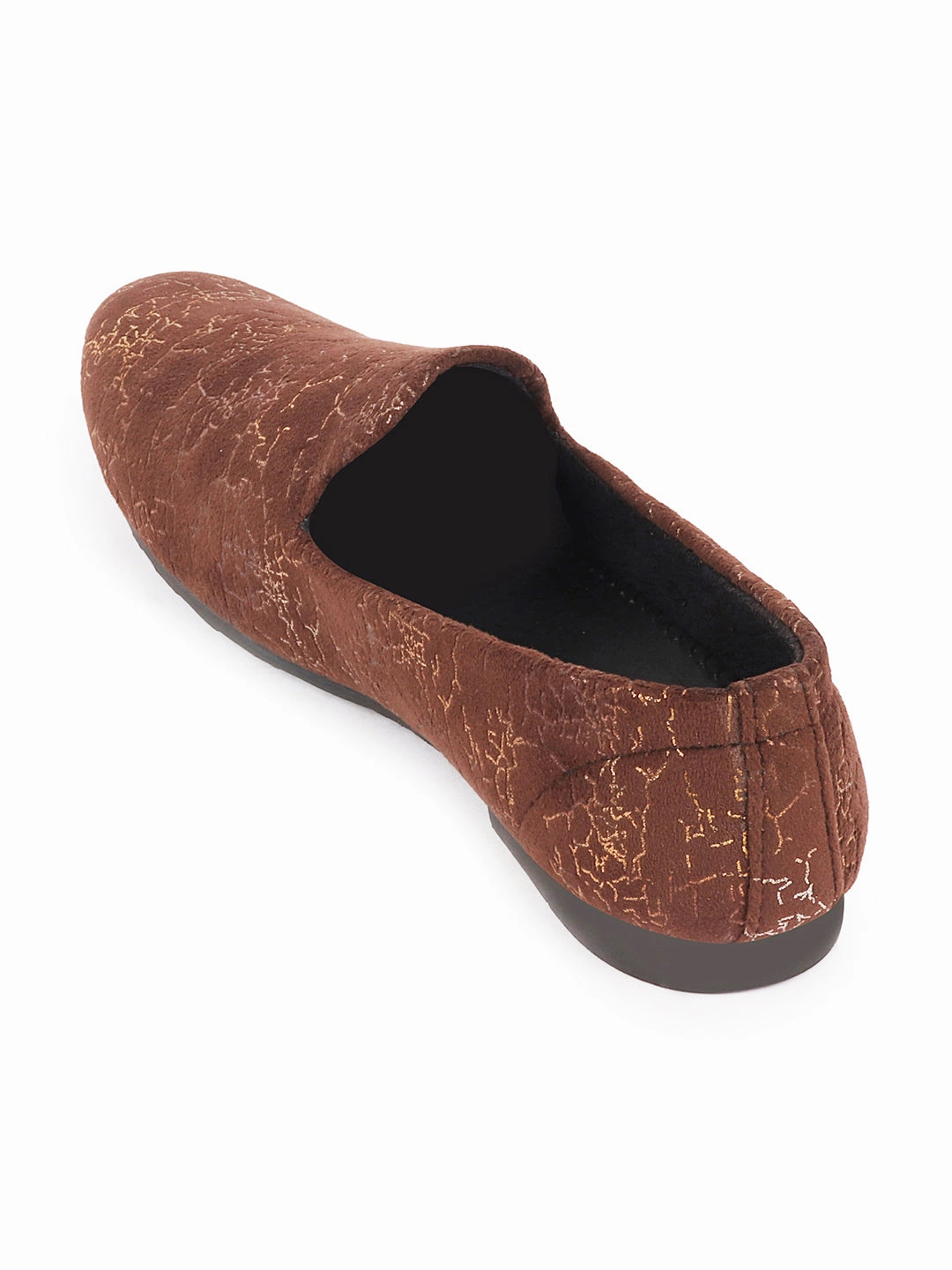 Men Brown Velvet Printed Design Ethnic Wedding Party Prom Slip On Loafer Shoes Vasque Breeze Lt Ntx Mid Hiking Boots
