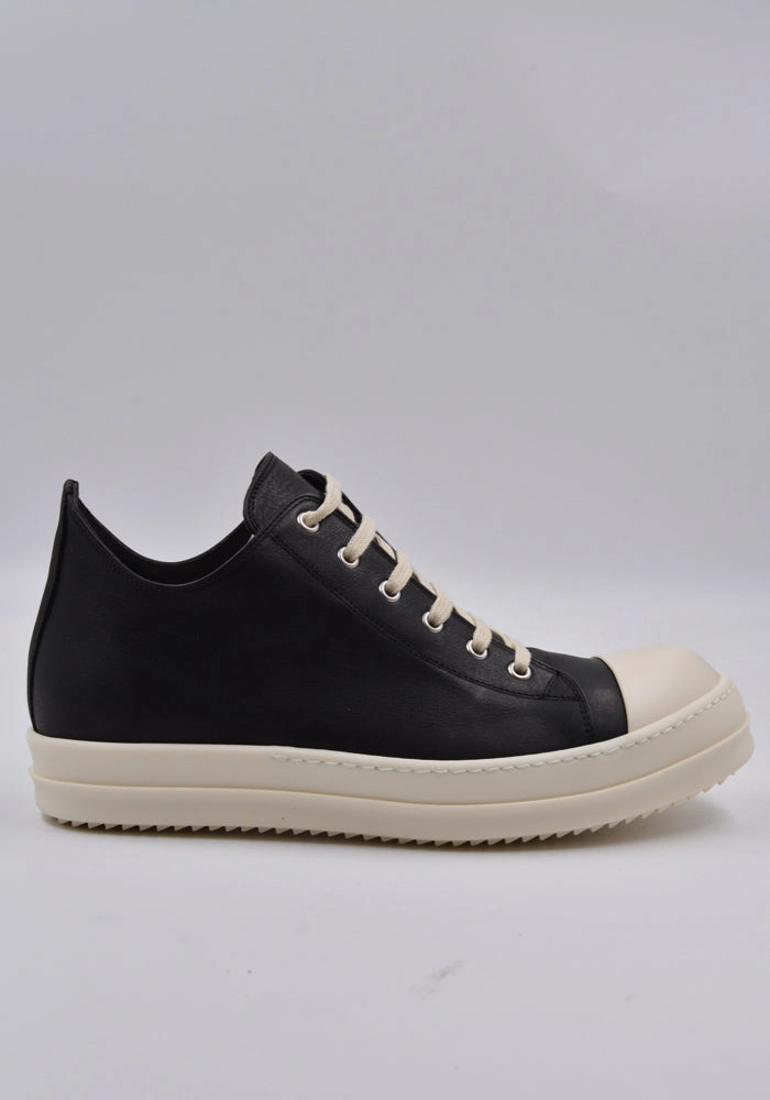 RICK OWENS MEN RU01D3891 LOO 911 LEATHER LOW SNEAKERS BLACK/MILK Hoka One One Hiking Boots Review